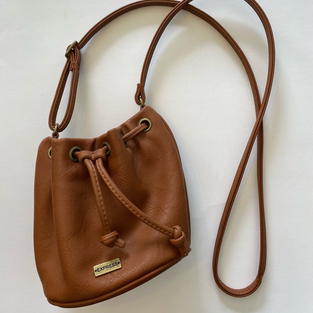 Express cross body slouch purse
